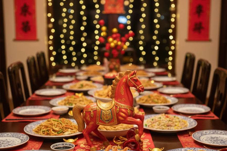 Nouvel An Chinois - Menu traiteur Hébrard Landivisiau